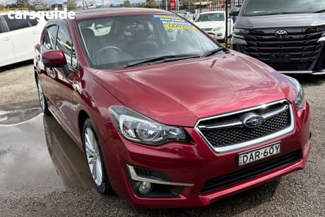 Red 2015 Subaru Impreza Hatchback 2.0I-S (Awd)