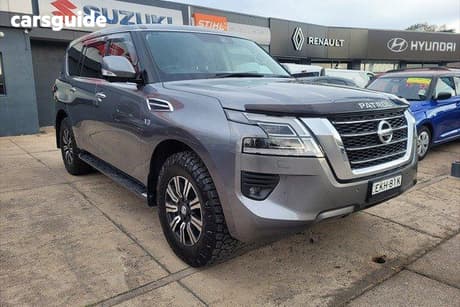 Grey 2020 Nissan Patrol Wagon Ti (4X4)