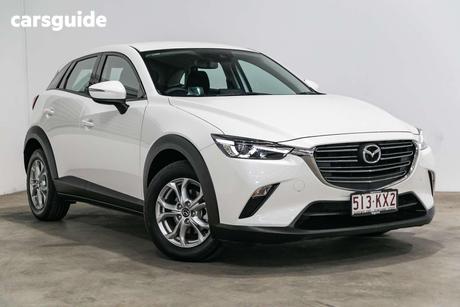 White 2024 Mazda CX-3 Wagon G20 Pure