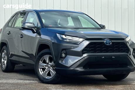 Grey 2022 Toyota RAV4 Wagon Gx (2Wd) Hybrid