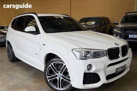White 2015 BMW X3 Wagon Xdrive 20I