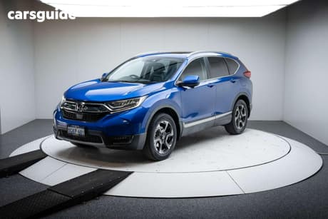 Blue 2017 Honda CR-V Wagon Vti-Lx (Awd)