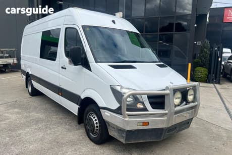 White 2014 Mercedes-Benz Sprinter Van 316Cdi Lwb Hi Roof
