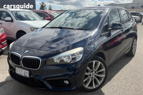 Blue 2015 BMW 218D Wagon Active Tourer Luxury Line