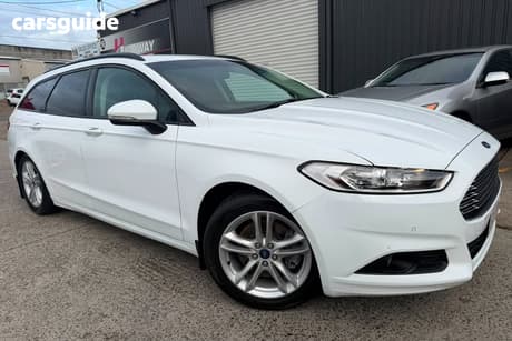 White 2016 Ford Mondeo Wagon Ambiente Tdci