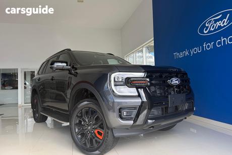 Grey 2026 Ford Everest Wagon Platinum (4Wd)