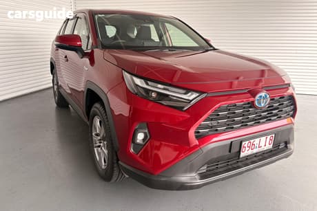 Red 2024 Toyota RAV4 Wagon Gx (2Wd) Hybrid