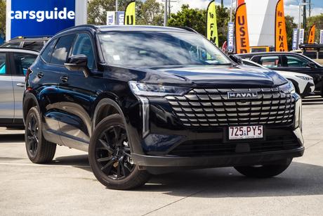 Black 2025 GWM Haval H6 Wagon Ultra Hybrid