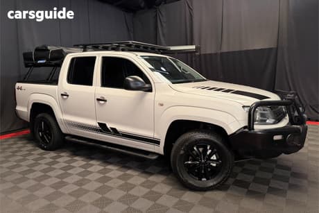 White 2018 Volkswagen Amarok Dual Cab Utility Tdi400 Core Edition (4X4)