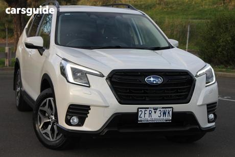 White 2022 Subaru Forester Wagon 2.5I-L (Awd)