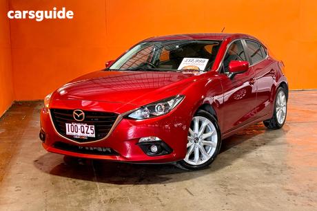 Red 2014 Mazda 3 Hatchback Sp25