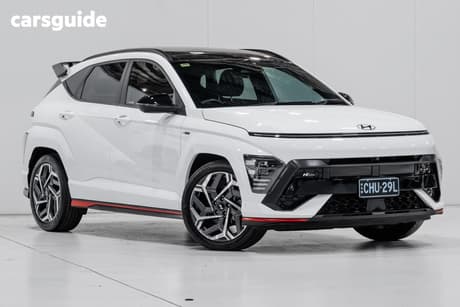 White 2023 Hyundai Kona Wagon Premium N Line