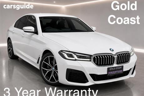 White 2020 BMW 520I Sedan M Sport