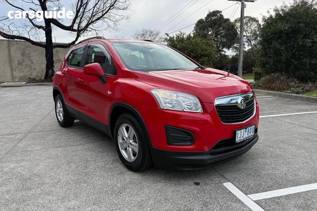 Red 2016 Holden Trax Wagon Ls