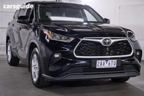 Black 2024 Toyota Kluger Wagon Gx 2Wd
