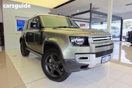 Green 2023 Land Rover Defender Wagon 110 D300 Se (220Kw)