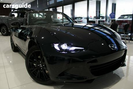 Black 2026 Mazda MX-5 Convertible G20 Roadster