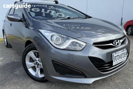 Silver 2014 Hyundai I40 Wagon Active