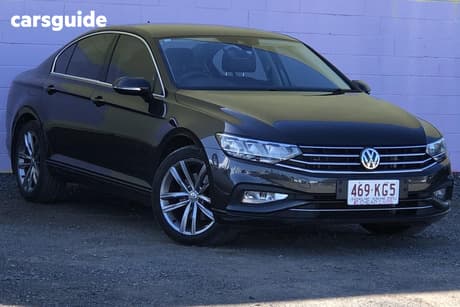 Black 2020 Volkswagen Passat Sedan 140Tsi Business
