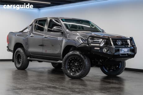 Grey 2022 Toyota Hilux Double Cab Pick Up Sr5 (4X4)