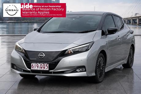 Silver 2022 Nissan Leaf Hatchback