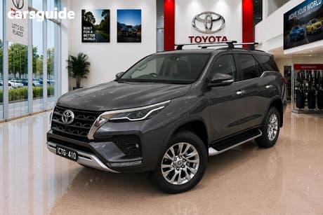 Grey 2023 Toyota Fortuner Wagon Crusade