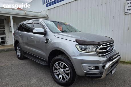 Silver 2020 Ford Everest SUV TREND