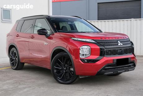 Red 2025 Mitsubishi Outlander Wagon Phev Gsr (Awd)