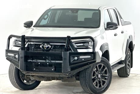 White 2021 Toyota Hilux Double Cab Pick Up Rogue (4X4)