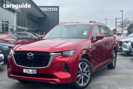 Red 2024 Mazda CX-80 Wagon P50E Azami