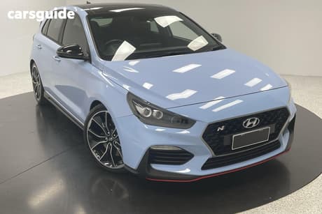 Blue 2019 Hyundai I30 Hatchback N Performance