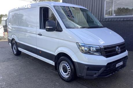 White 2021 Volkswagen Crafter Van 35 Tdi340 Mwb Fwd (3.88T)