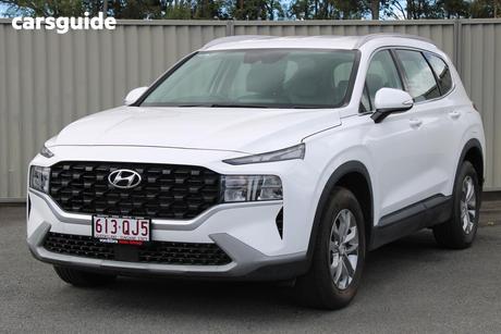 White 2023 Hyundai Santa FE Wagon Mpi (2Wd)