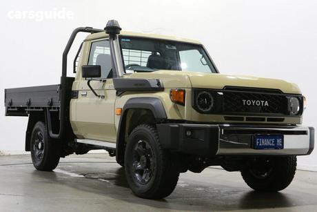 Beige 2025 Toyota Landcruiser 70 Series Cab Chassis Lc79 Gxl + Diff Locks