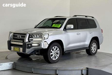 Silver 2016 Toyota Landcruiser Wagon Vx (4X4)