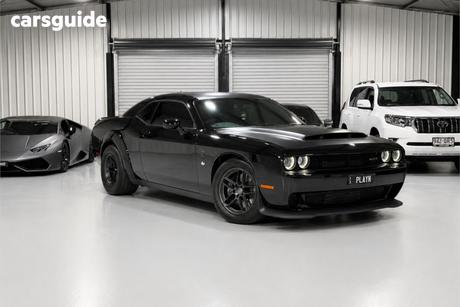 Black 2023 Dodge Challenger Coupe SRT DEMON 170