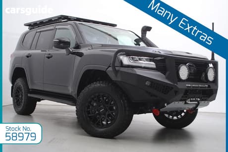 Black 2022 Toyota Landcruiser Wagon Lc300 Sahara (4X4)