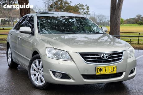 Silver 2008 Toyota Aurion Sedan Presara