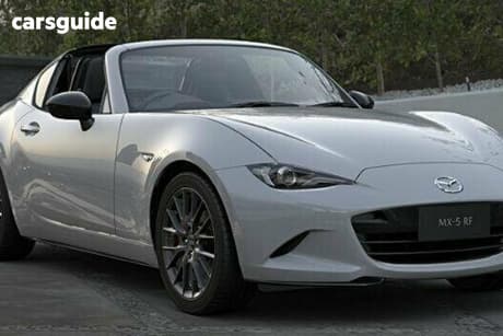 Grey 2026 Mazda MX-5 Convertible G20 Roadster Gt Rs
