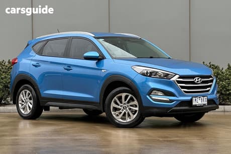 Blue 2017 Hyundai Tucson Wagon Active X (Fwd)