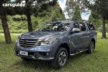 Blue 2018 Mazda BT-50 Dual Cab Utility Xtr (4X2) (5Yr)