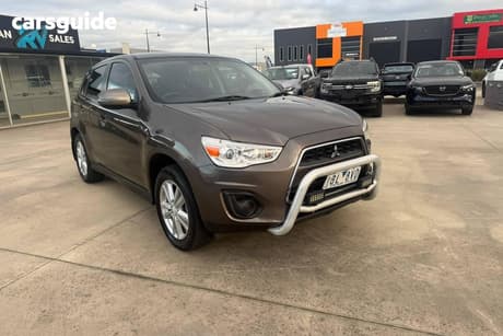 Brown 2013 Mitsubishi ASX Wagon (2Wd)