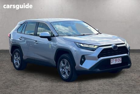 Silver 2024 Toyota RAV4 Wagon Gxl (Awd) Hybrid