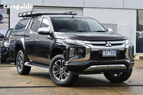 Black 2021 Mitsubishi Triton Double Cab Pick Up Gls (4X4)