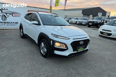 White 2020 Hyundai Kona Wagon Active (Fwd)