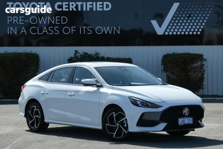 White 2026 MG MG5 Sedan Essence