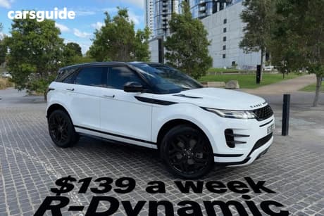 White 2019 Land Rover Range Rover Evoque Wagon P200 R-Dynamic Se (147Kw)