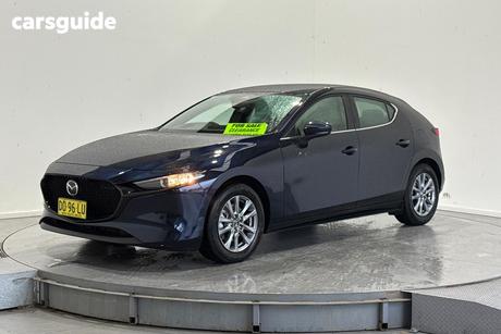 Blue 2025 Mazda 3 Hatchback G20 Pure