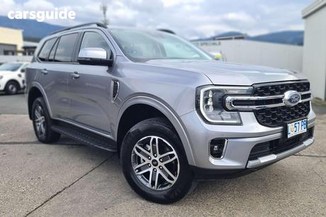 Silver 2024 Ford Everest Wagon Trend (4Wd)