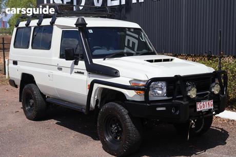 White 2023 Toyota Landcruiser Lc78 Workmate (2 Seats)